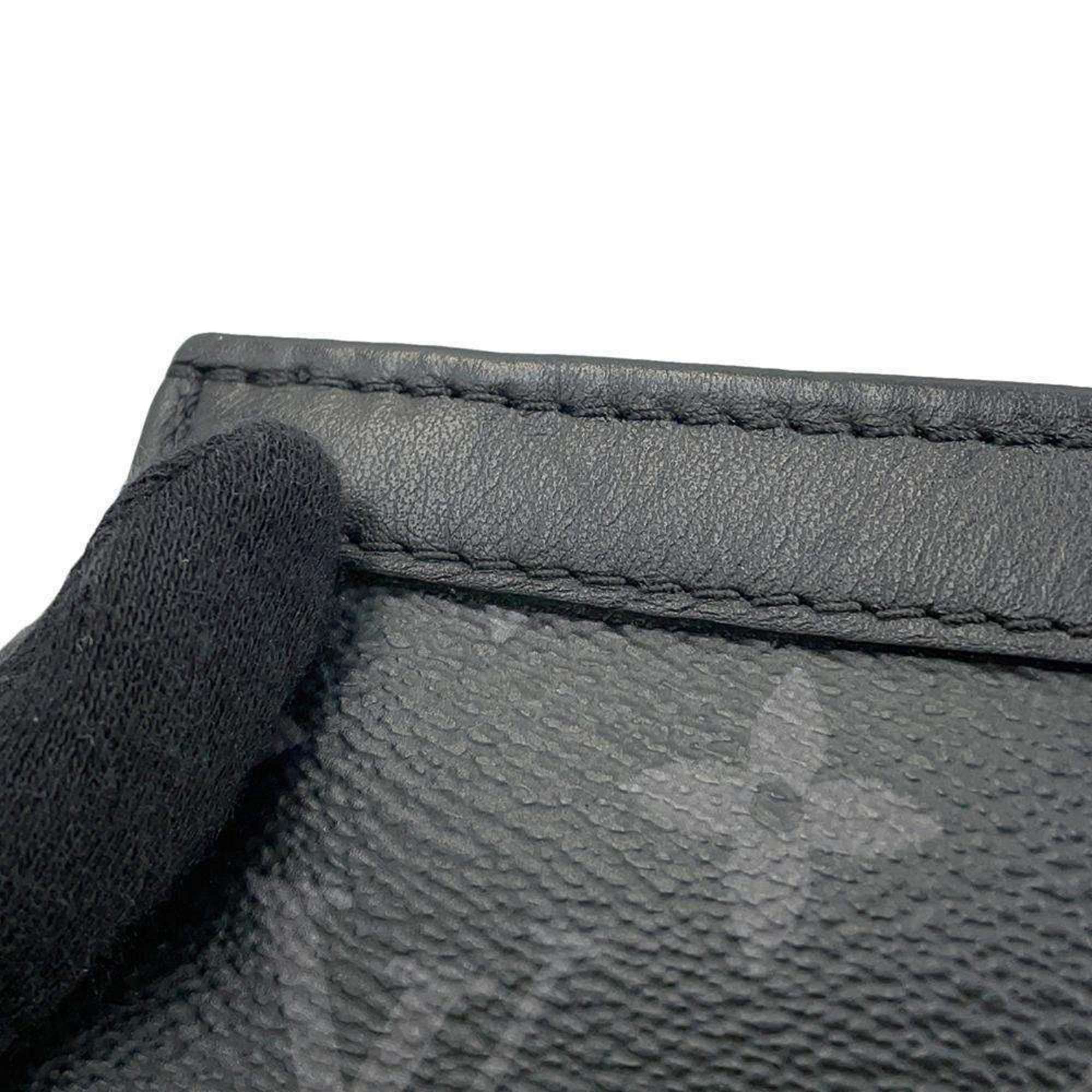 Louis Vuitton Shoulder Bag Monogram Eclipse Reverse Gaston Wearable Wallet M81124 Black