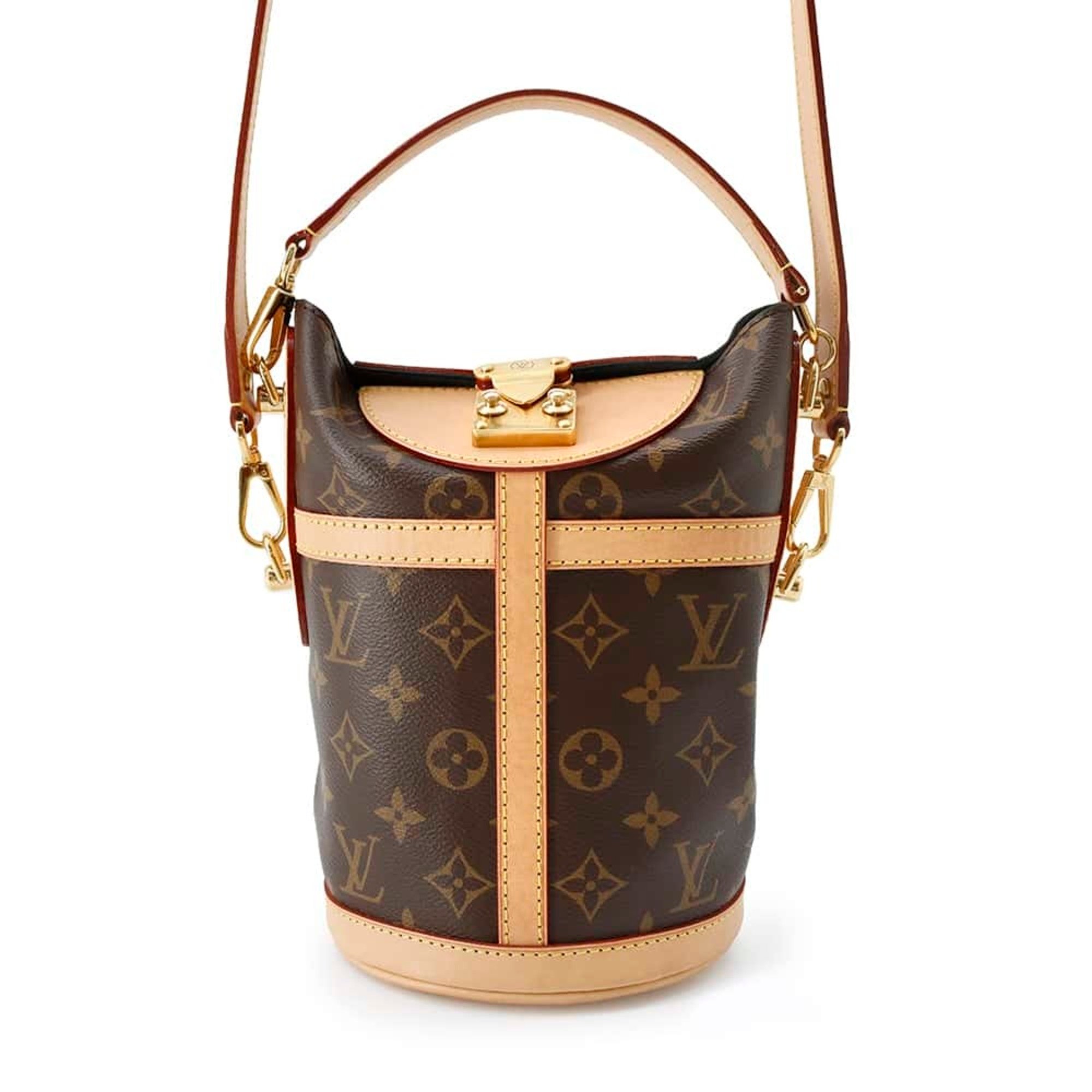 Louis Vuitton Shoulder Bag Monogram Duffle M43587 2way Handbag