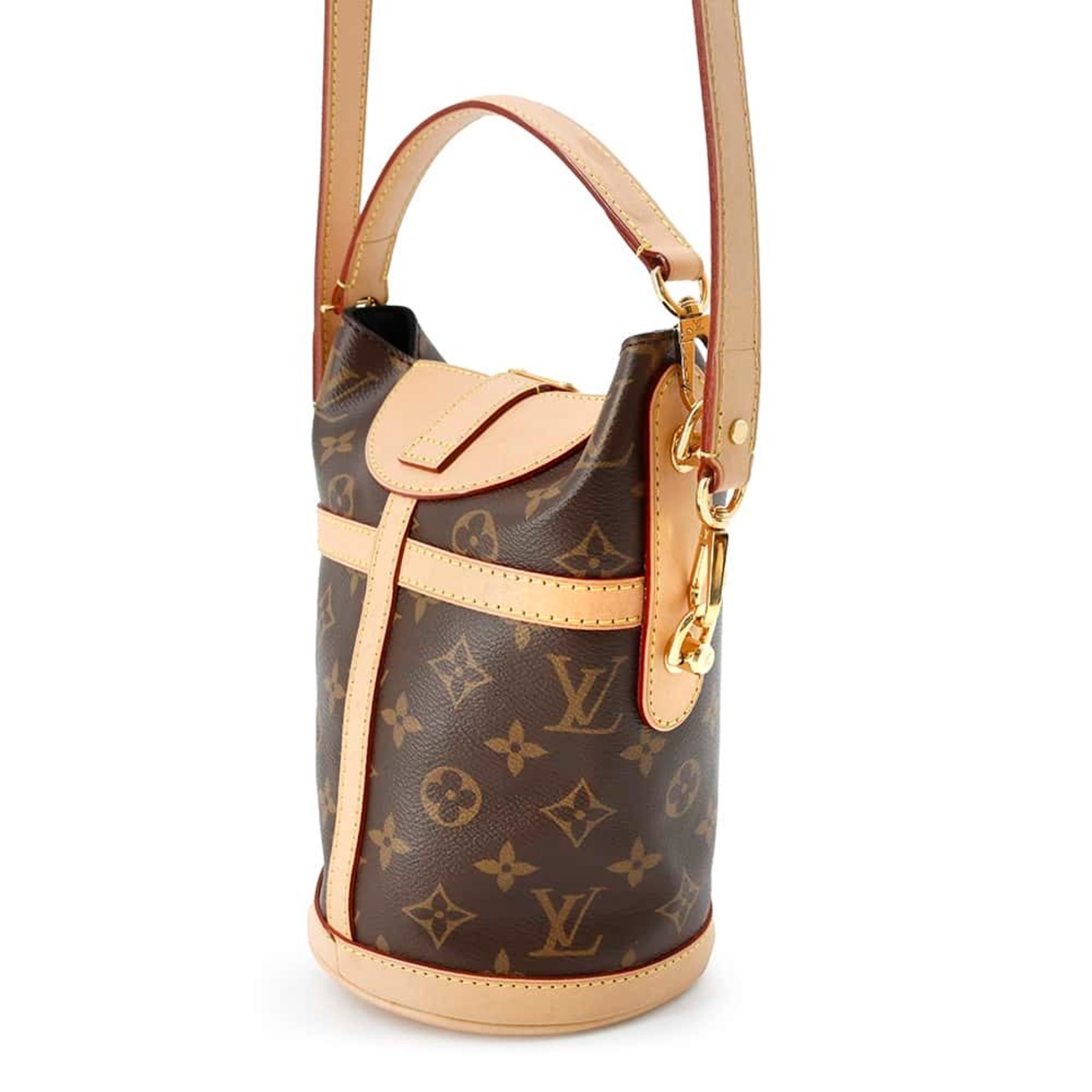 Louis Vuitton Shoulder Bag Monogram Duffle M43587 2way Handbag