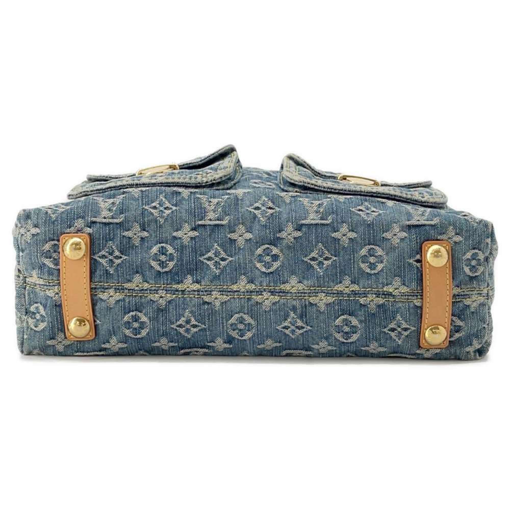 Louis Vuitton Shoulder Bag Monogram Denim Buggy GM M95048 LOUIS VUITTON