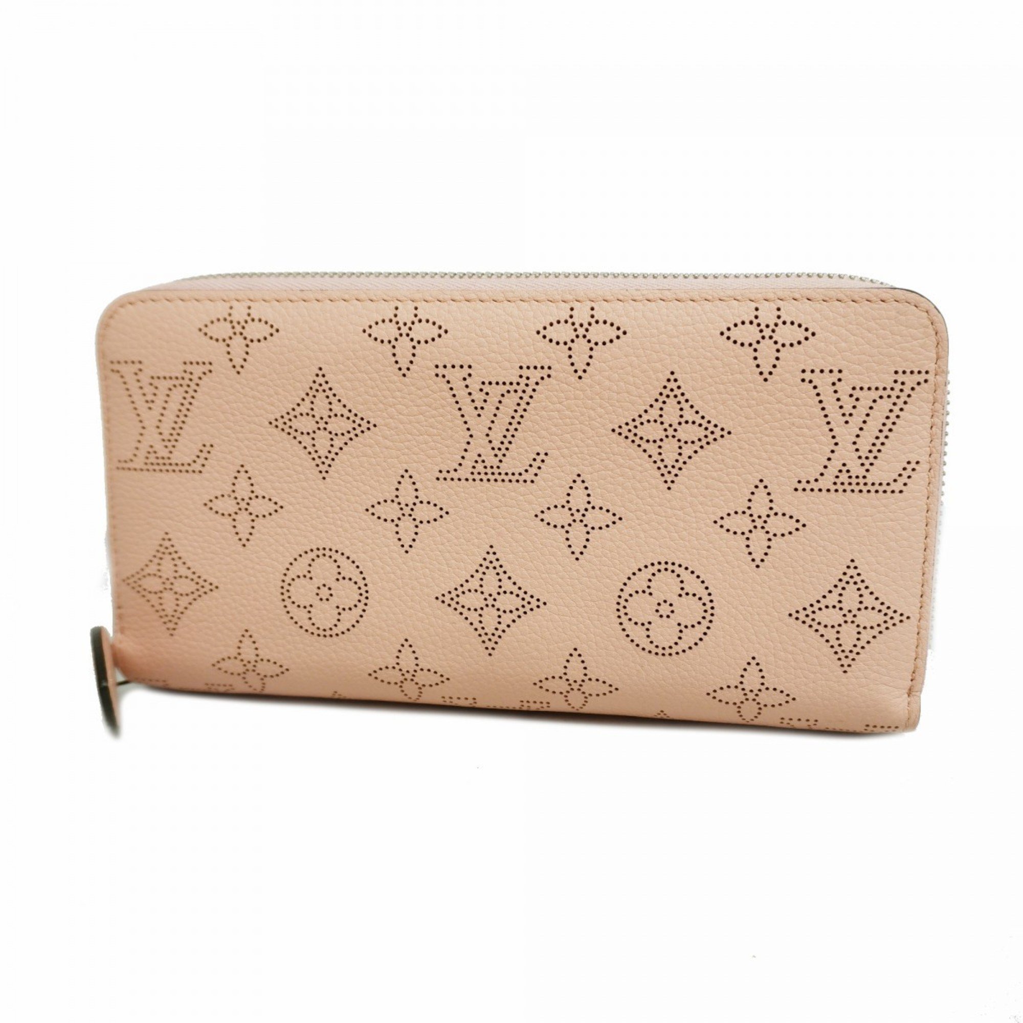 Louis Vuitton Long Wallet Mahina Zippy M82755 Rose Jasmine Ladies