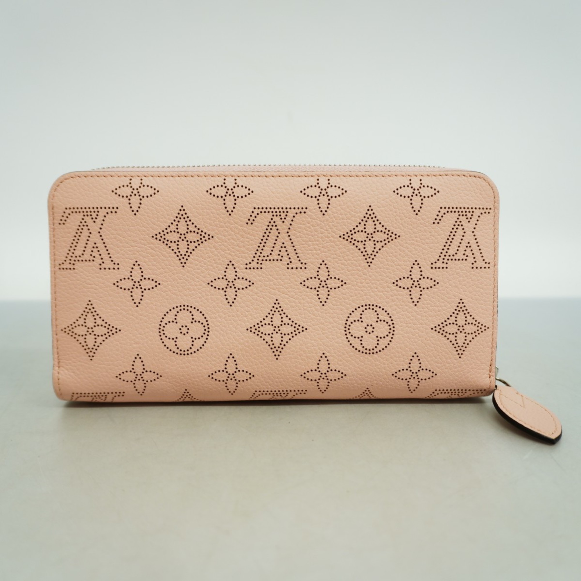 Louis Vuitton Long Wallet Mahina Zippy M82755 Rose Jasmine Ladies