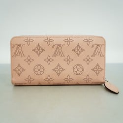 Louis Vuitton Long Wallet Mahina Zippy M82755 Rose Jasmine Ladies