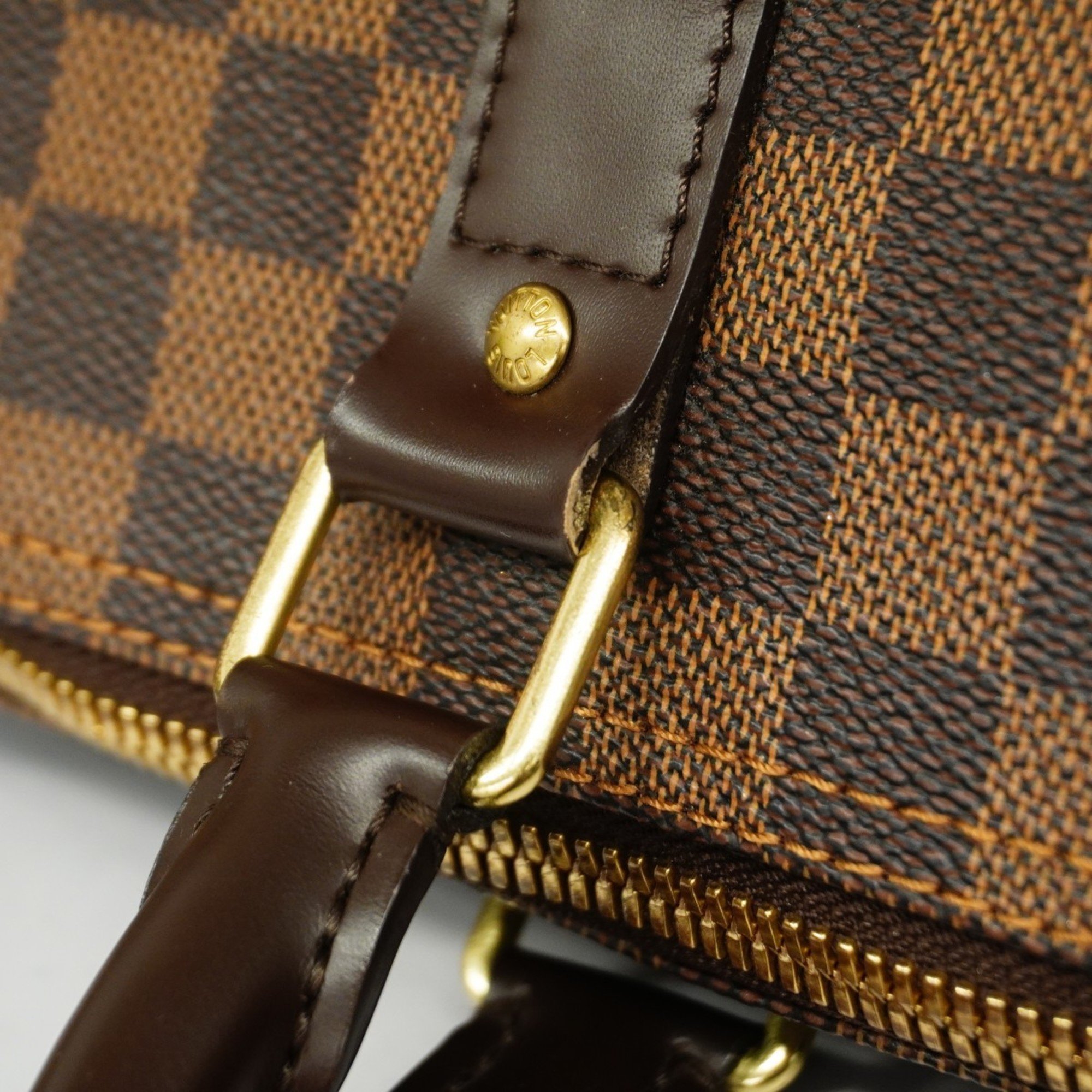 Louis Vuitton Boston Bag Damier Keepall 50 N41427 Ebene Men's Women's