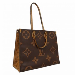 Louis Vuitton Tote Bag Monogram Giant On The Go GM M45320 Brown Women's