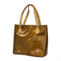 Louis Vuitton Tote Bag Vernis Houston M91122 Bronze Ladies