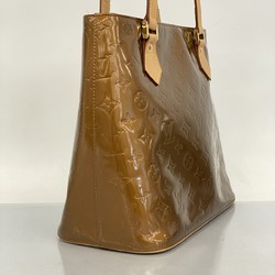 Louis Vuitton Tote Bag Vernis Houston M91122 Bronze Ladies