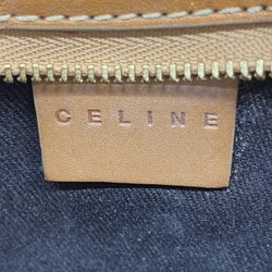 Celine Shoulder Bag Macadam Brown Women's