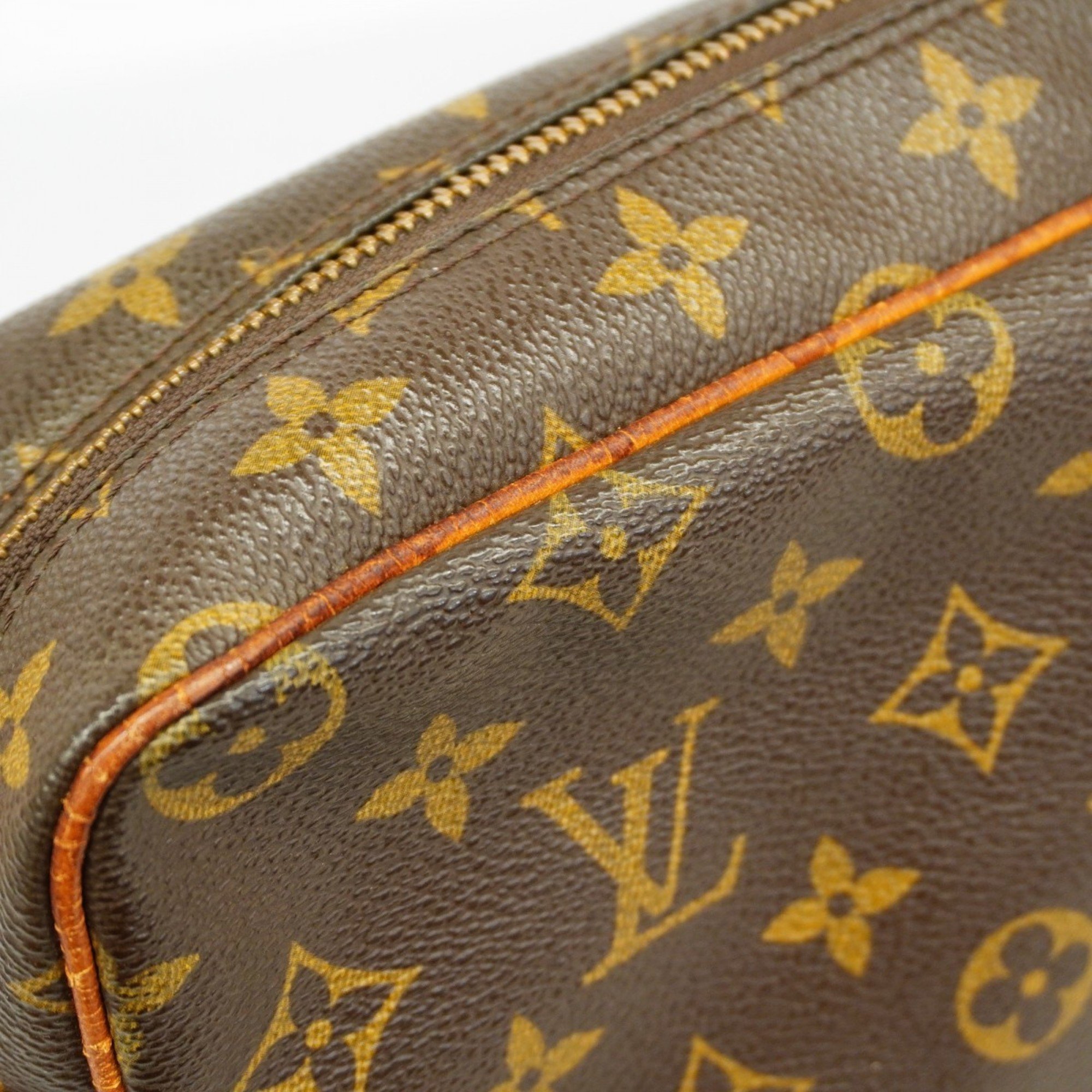 Louis Vuitton Clutch Bag Monogram Compiegne 28 M51845 Brown Women's