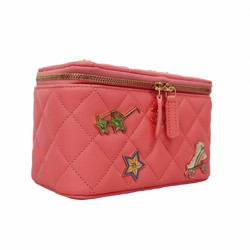 Chanel Shoulder Bag Matelasse Lambskin Pink Women's