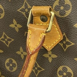 Louis Vuitton Handbag Monogram Speedy 30 M41108 Brown Ladies