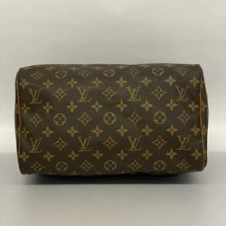 Louis Vuitton Handbag Monogram Speedy 30 M41108 Brown Ladies