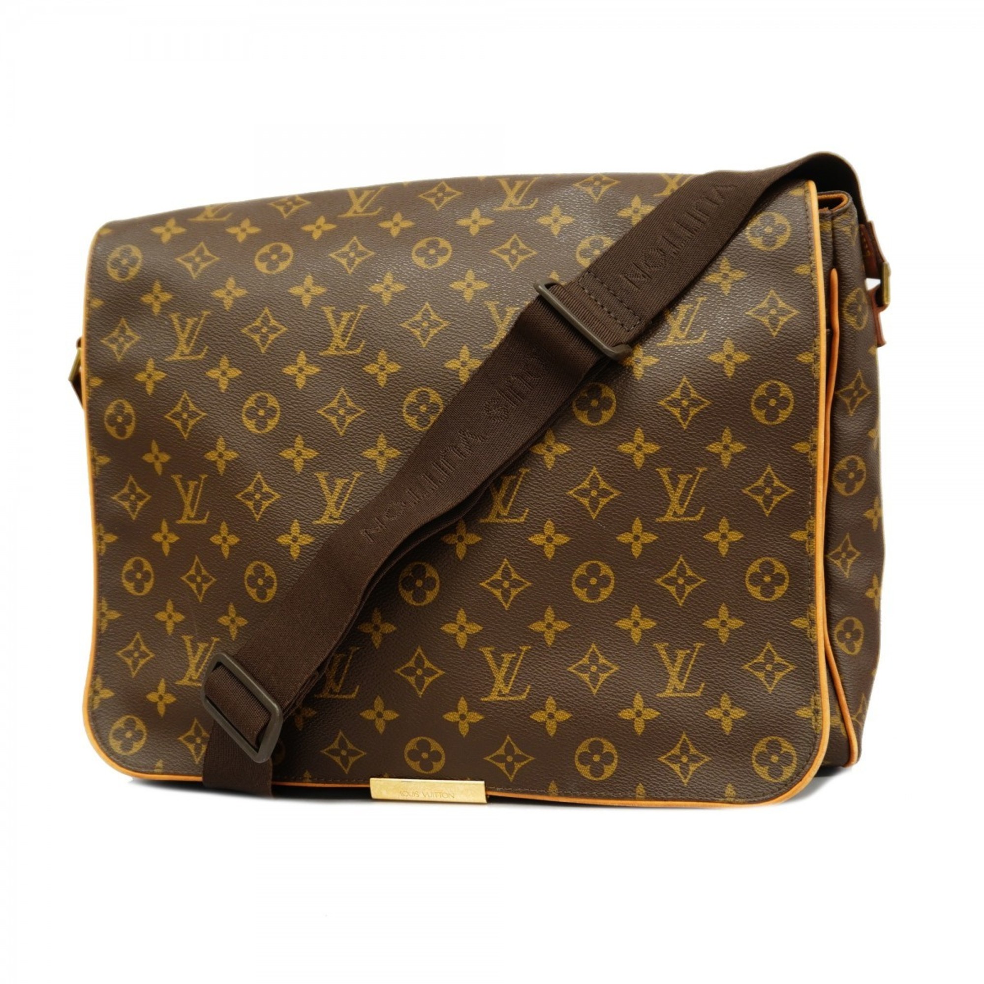 Louis Vuitton Shoulder Bag Monogram Abess M45257 Brown Men's Women's