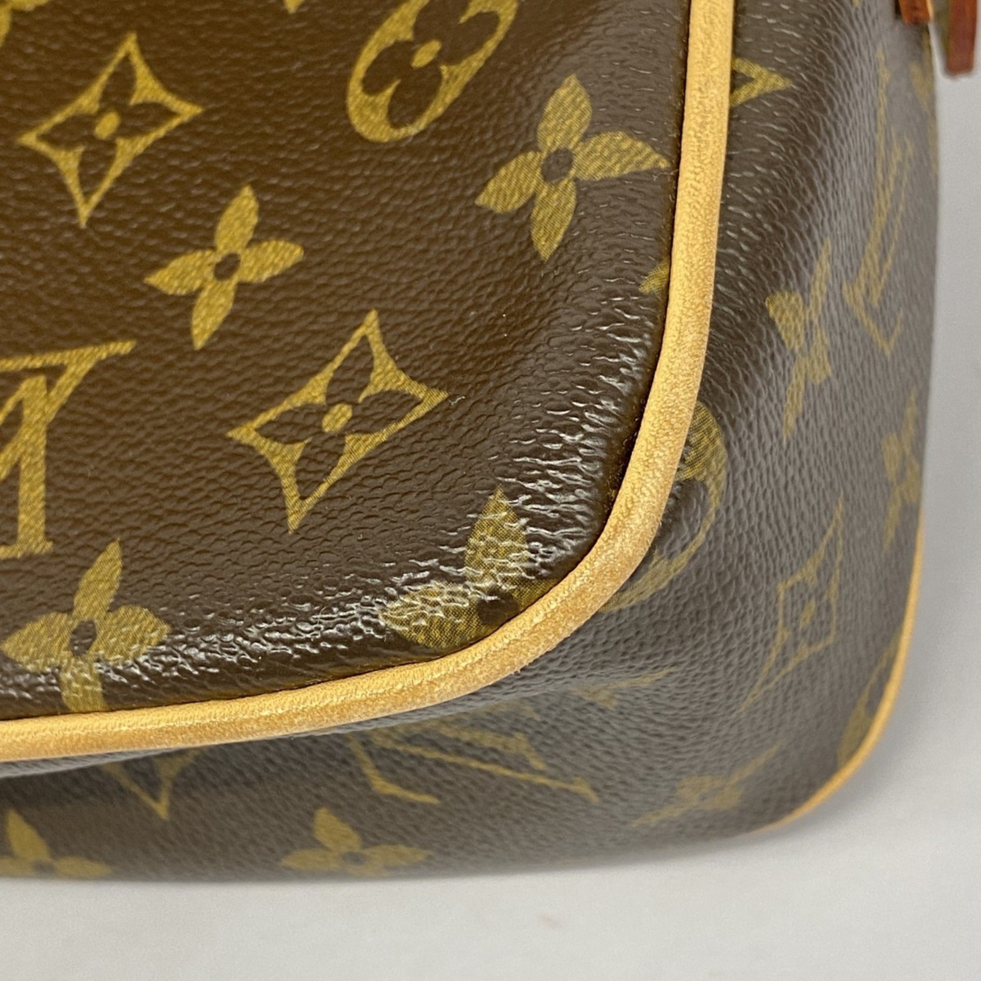 Louis Vuitton Shoulder Bag Monogram Hudson PM M40027 Brown Ladies