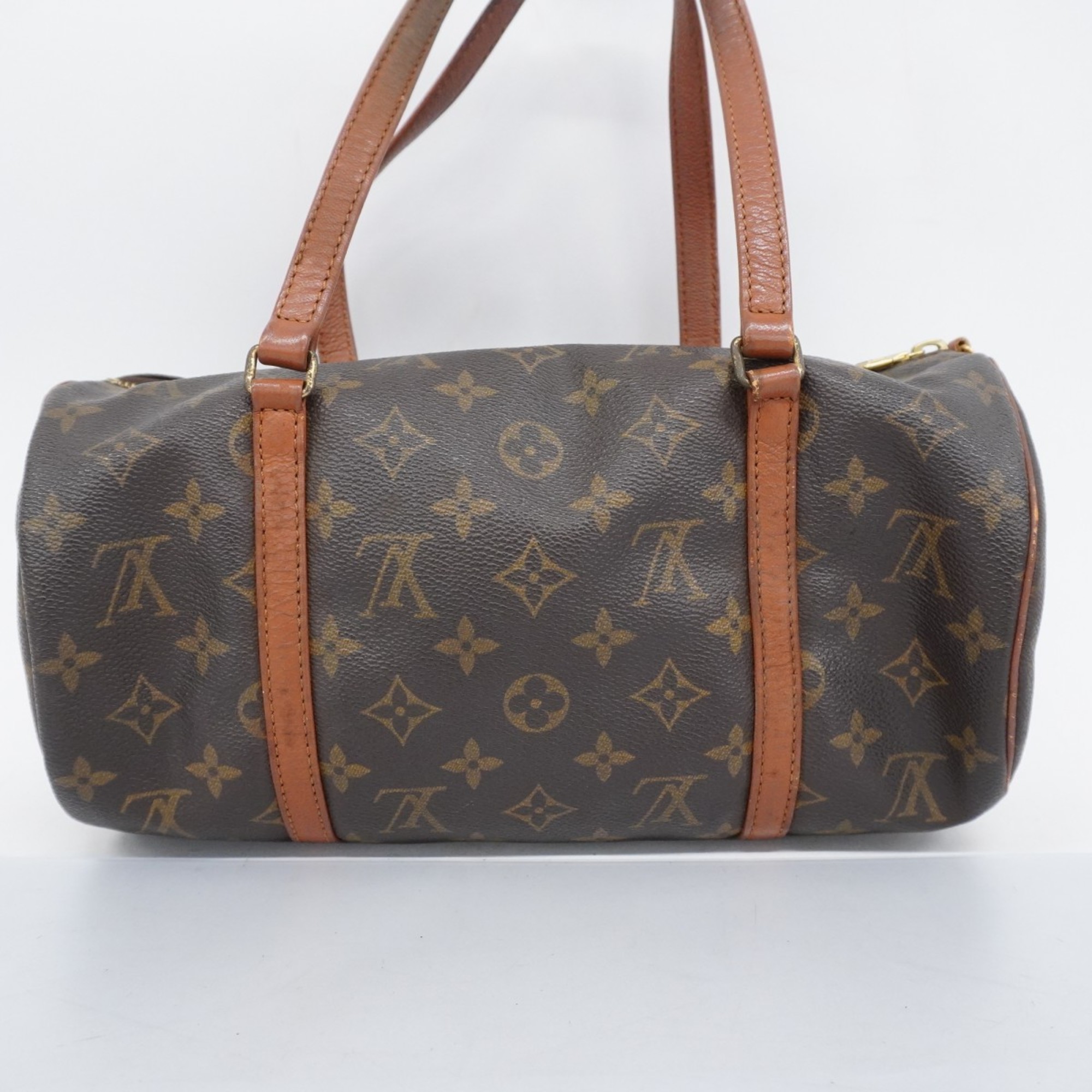 Louis Vuitton handbag Monogram Papillon 30 M51385 Brown ladies