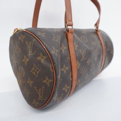 Louis Vuitton handbag Monogram Papillon 30 M51385 Brown ladies