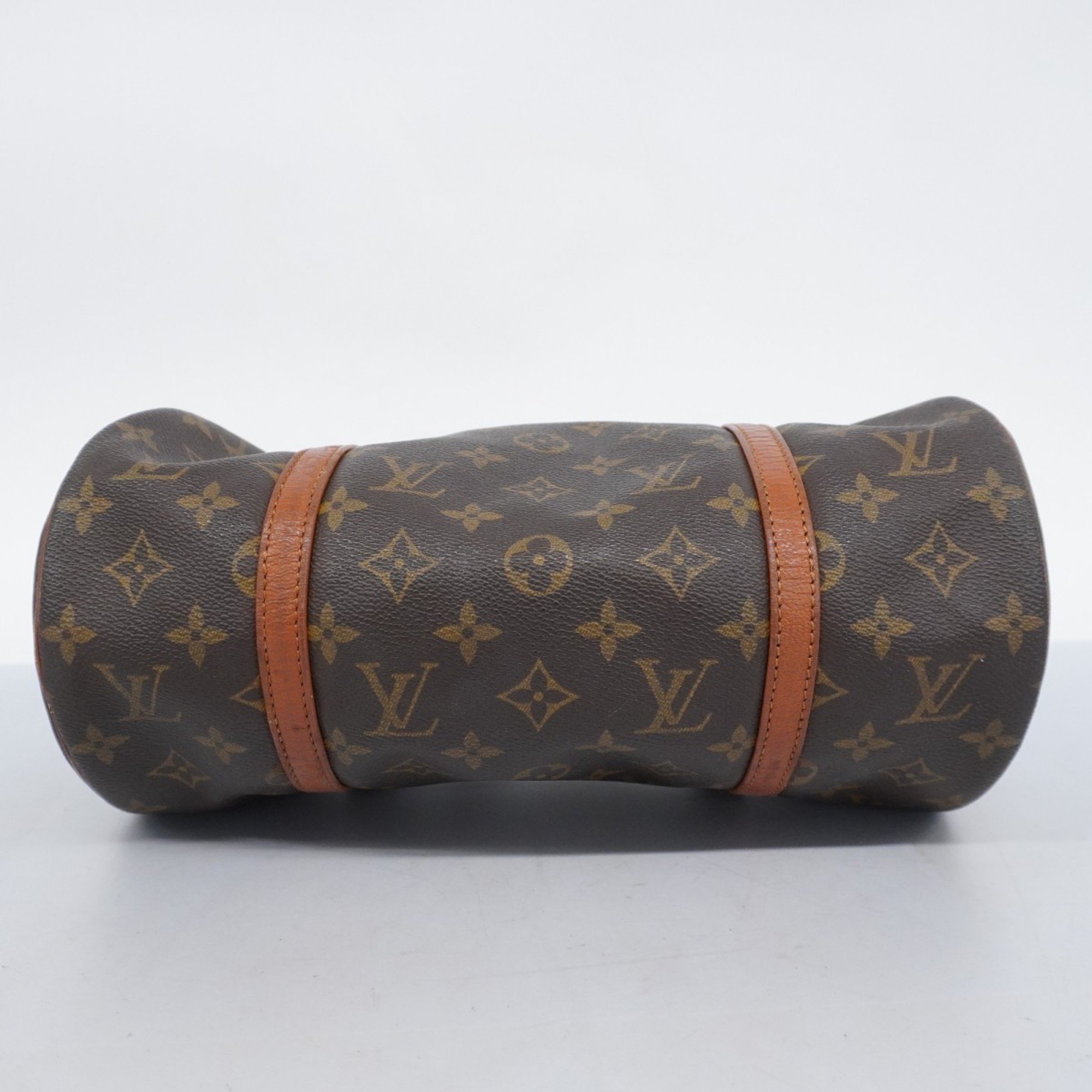 Louis Vuitton handbag Monogram Papillon 30 M51385 Brown ladies