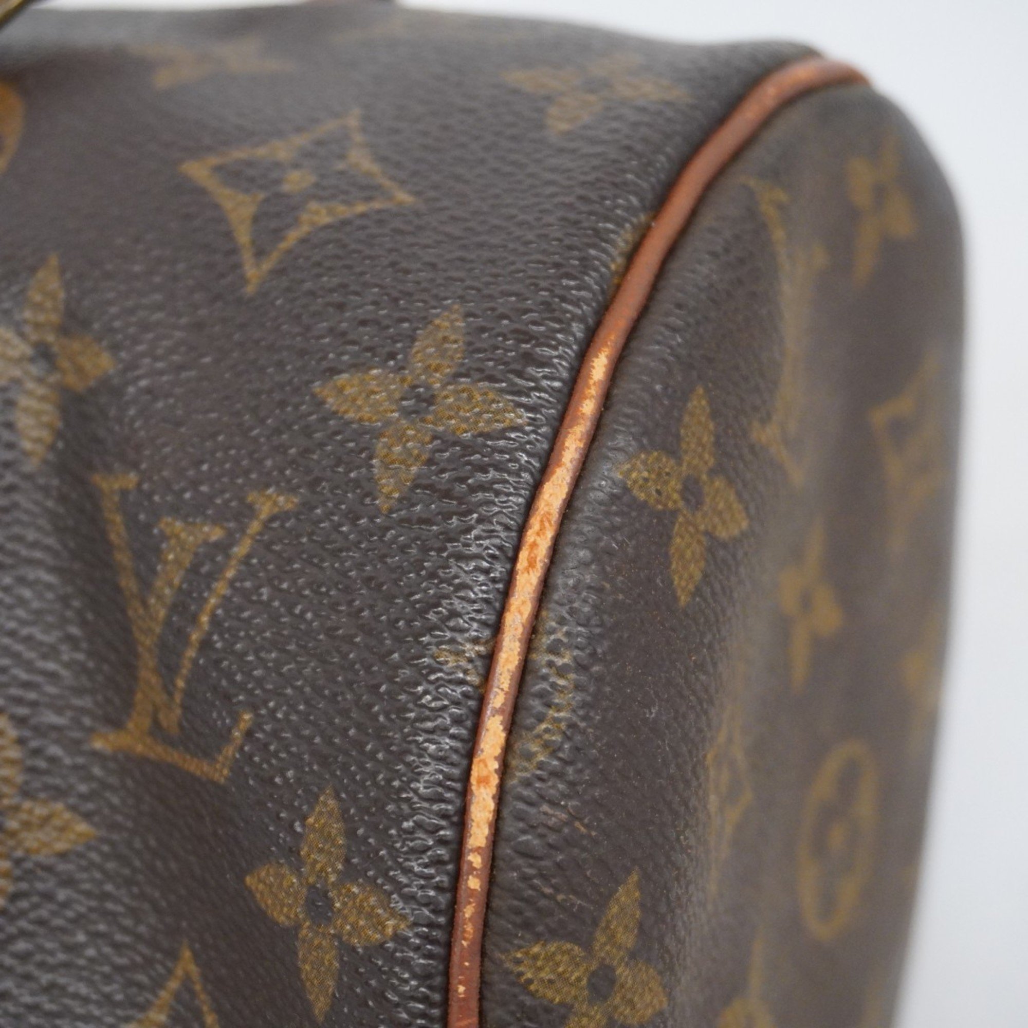 Louis Vuitton handbag Monogram Papillon 30 M51385 Brown ladies