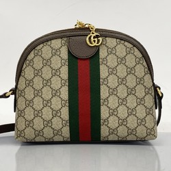 Gucci Shoulder Bag Ophidia 499621 Brown Women's