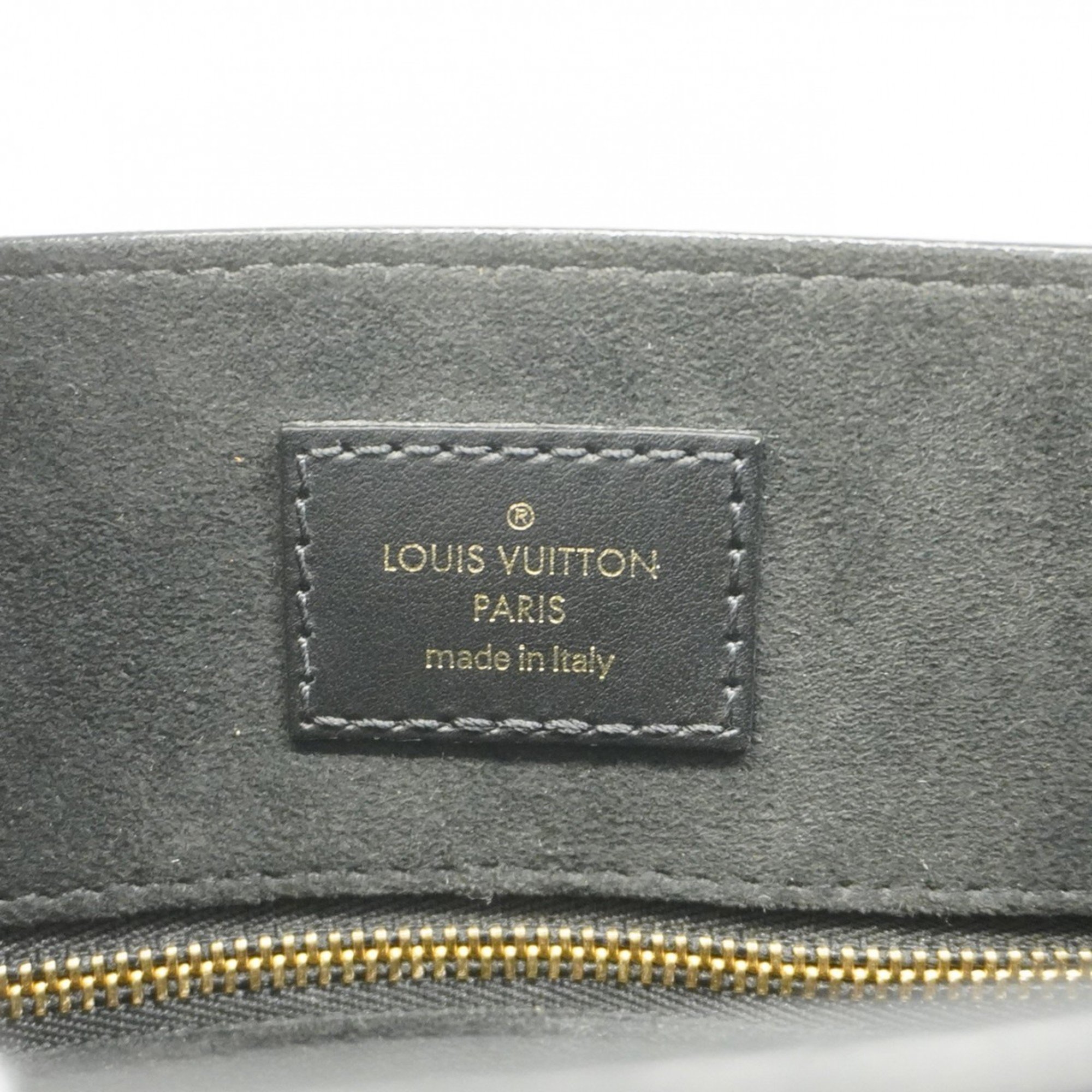 Louis Vuitton Handbag Epi Sac Plat BB M58660 Noir Ladies