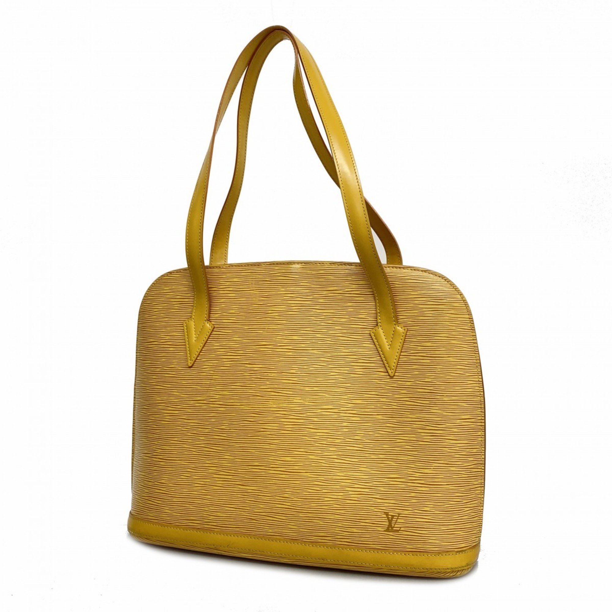 Louis Vuitton Shoulder Bag Epi Backpack M52289 Tassili Yellow Ladies