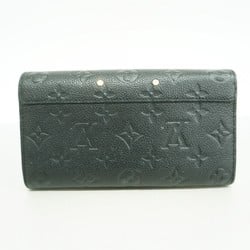 Louis Vuitton Long Wallet Monogram Empreinte Portefeuille Metis M62458 Noir Ladies