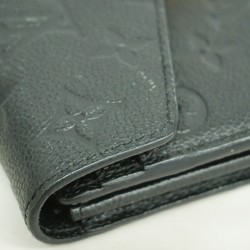 Louis Vuitton Long Wallet Monogram Empreinte Portefeuille Metis M62458 Noir Ladies