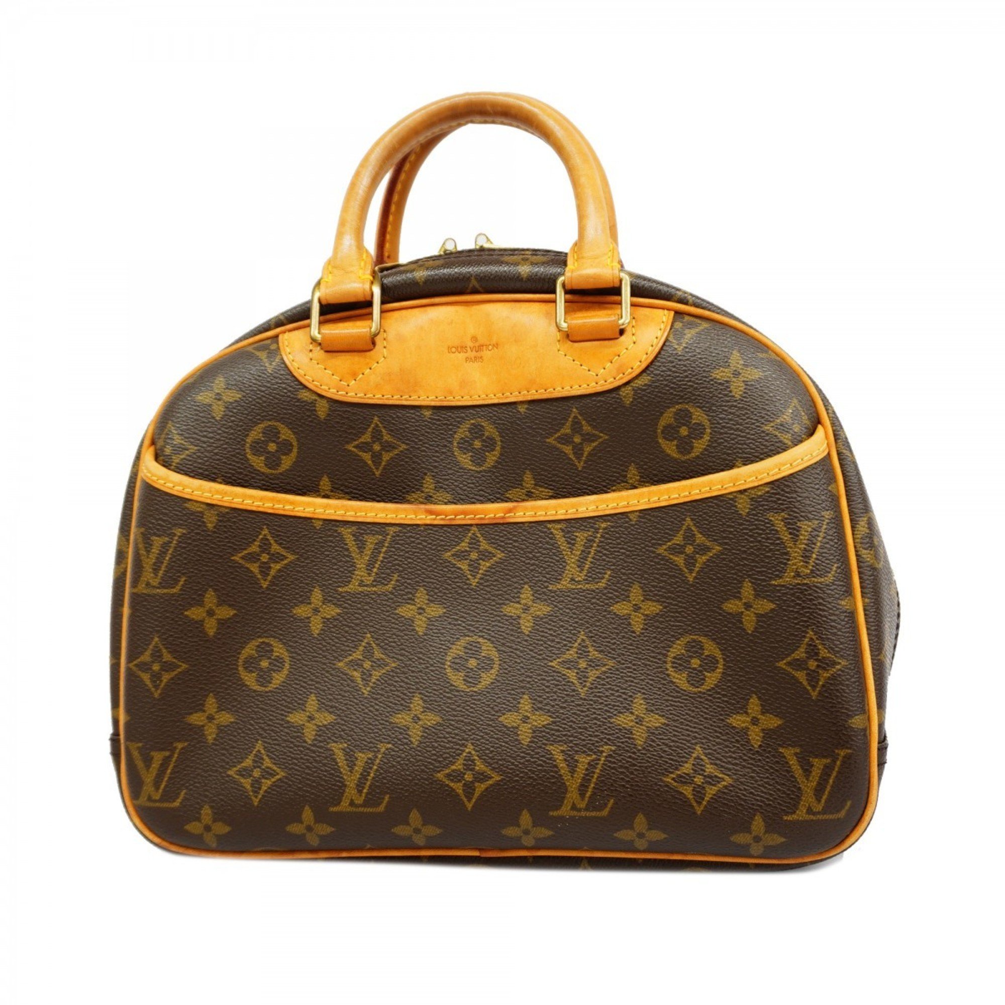 Louis Vuitton Handbag Monogram Trouville M42228 Brown Ladies