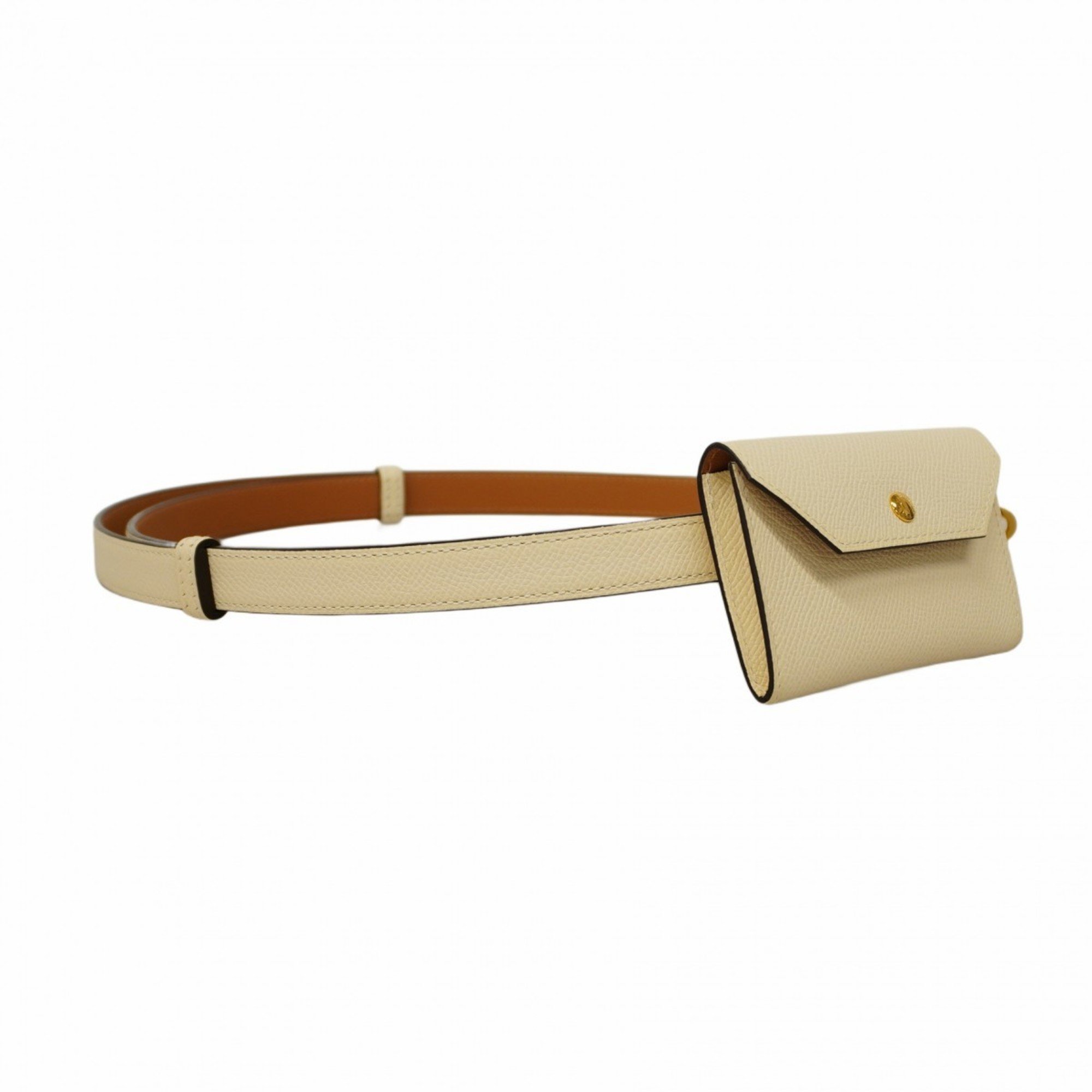 Hermes Belt Kelly Pocket Veau Epsom Nata B Stamp Ladies