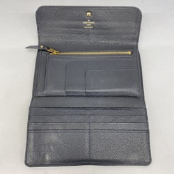 Louis Vuitton Long Wallet Monogram Empreinte Portefeuille Virtuoso M60586 Noir Ladies