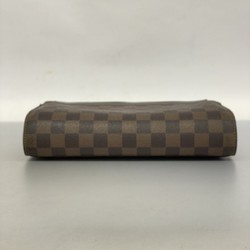 Louis Vuitton Clutch Bag Damier Saint N51993 Ebene Men's Women's