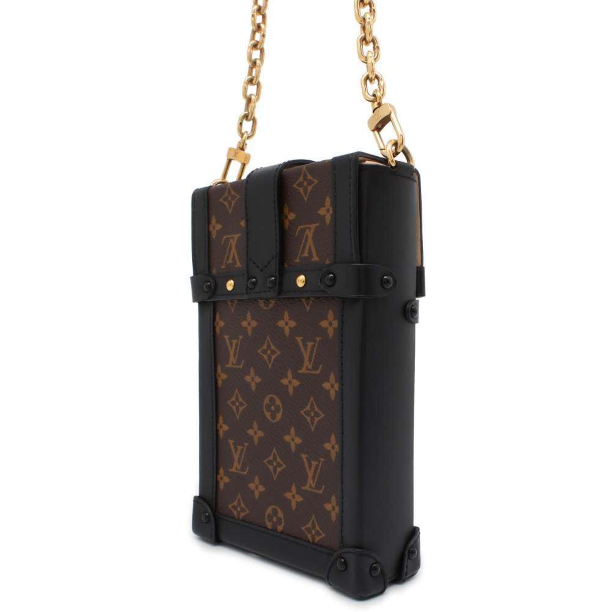 Louis Vuitton Shoulder Bag Monogram Pochette Trunk Vertical M63913 LOUIS VUITTON