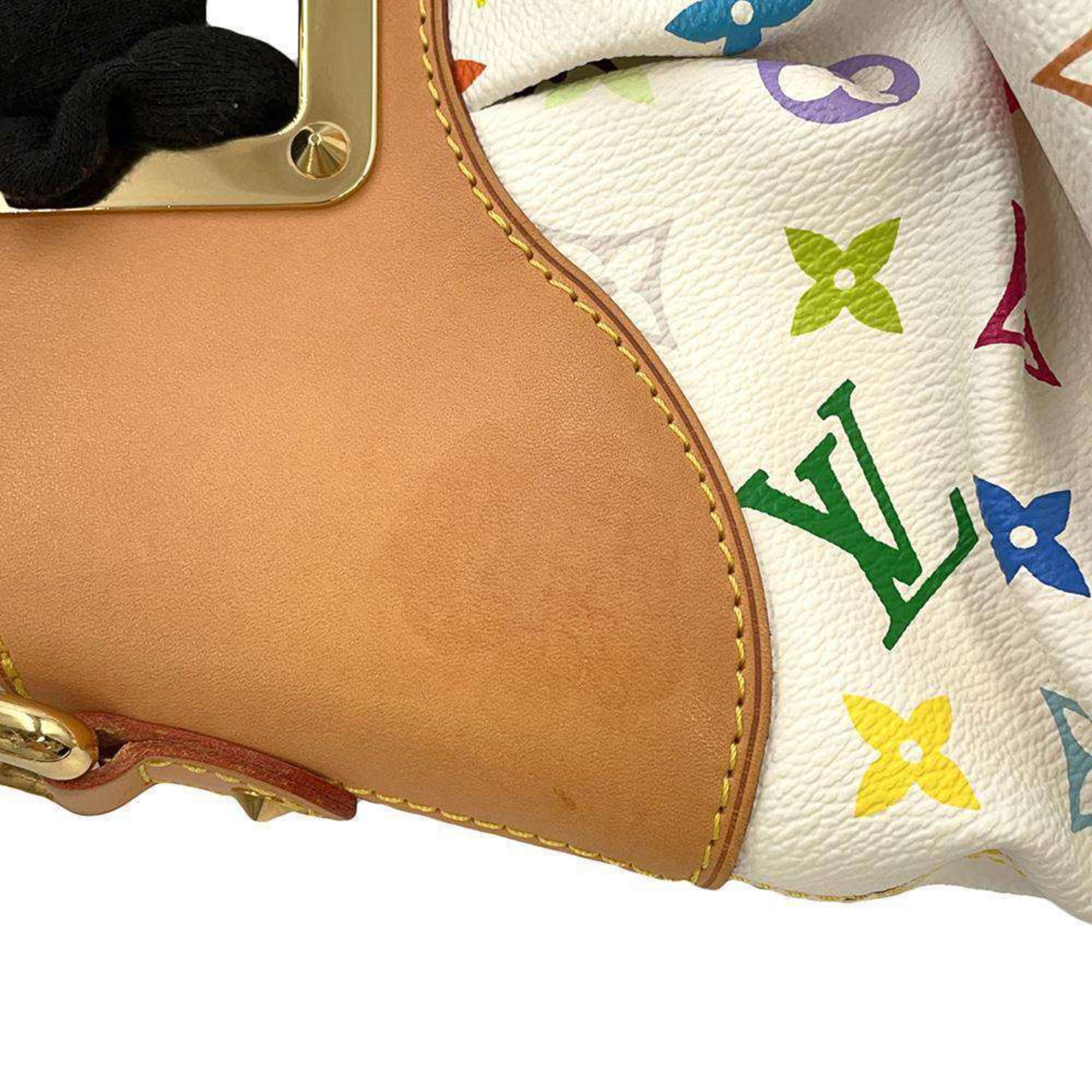 Louis Vuitton Handbag Monogram Multicolor Judy GM M40253 LOUIS VUITTON White