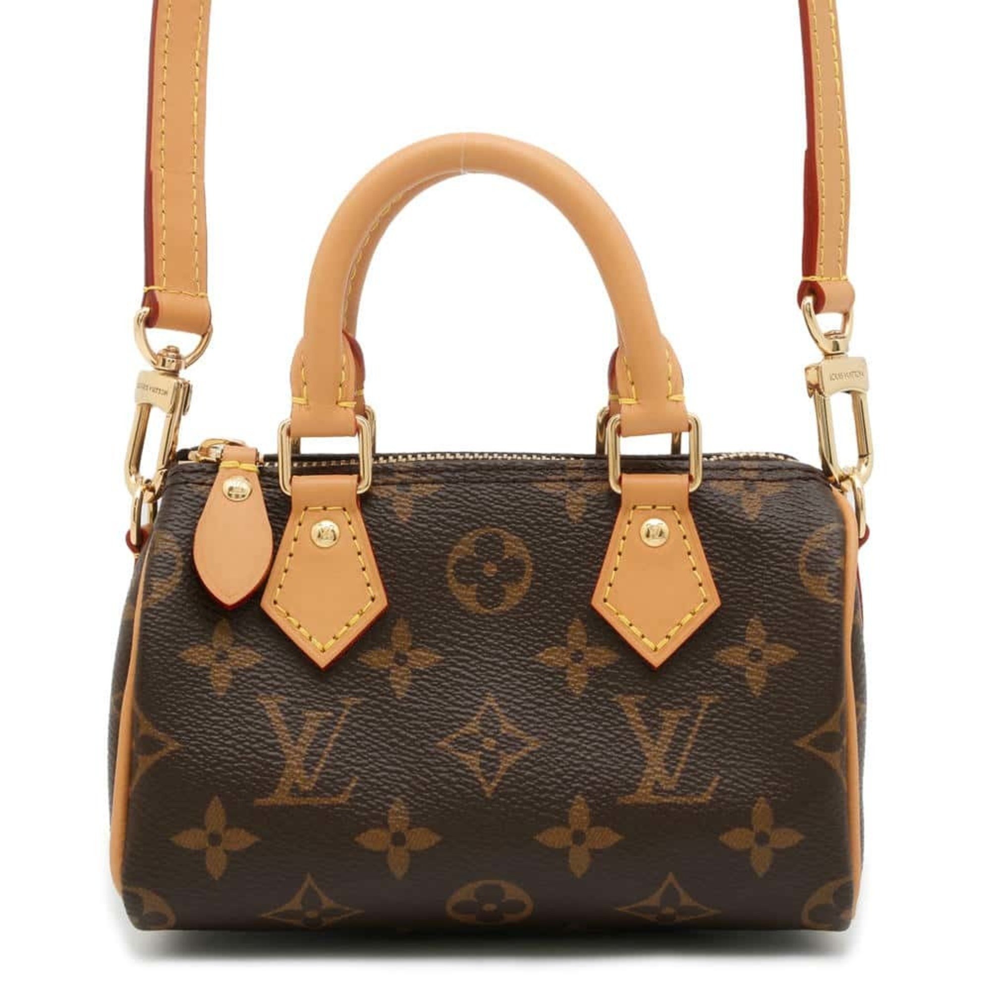 Louis Vuitton Handbag Monogram Nano Speedy M81085 LOUIS VUITTON Bag 2way Shoulder