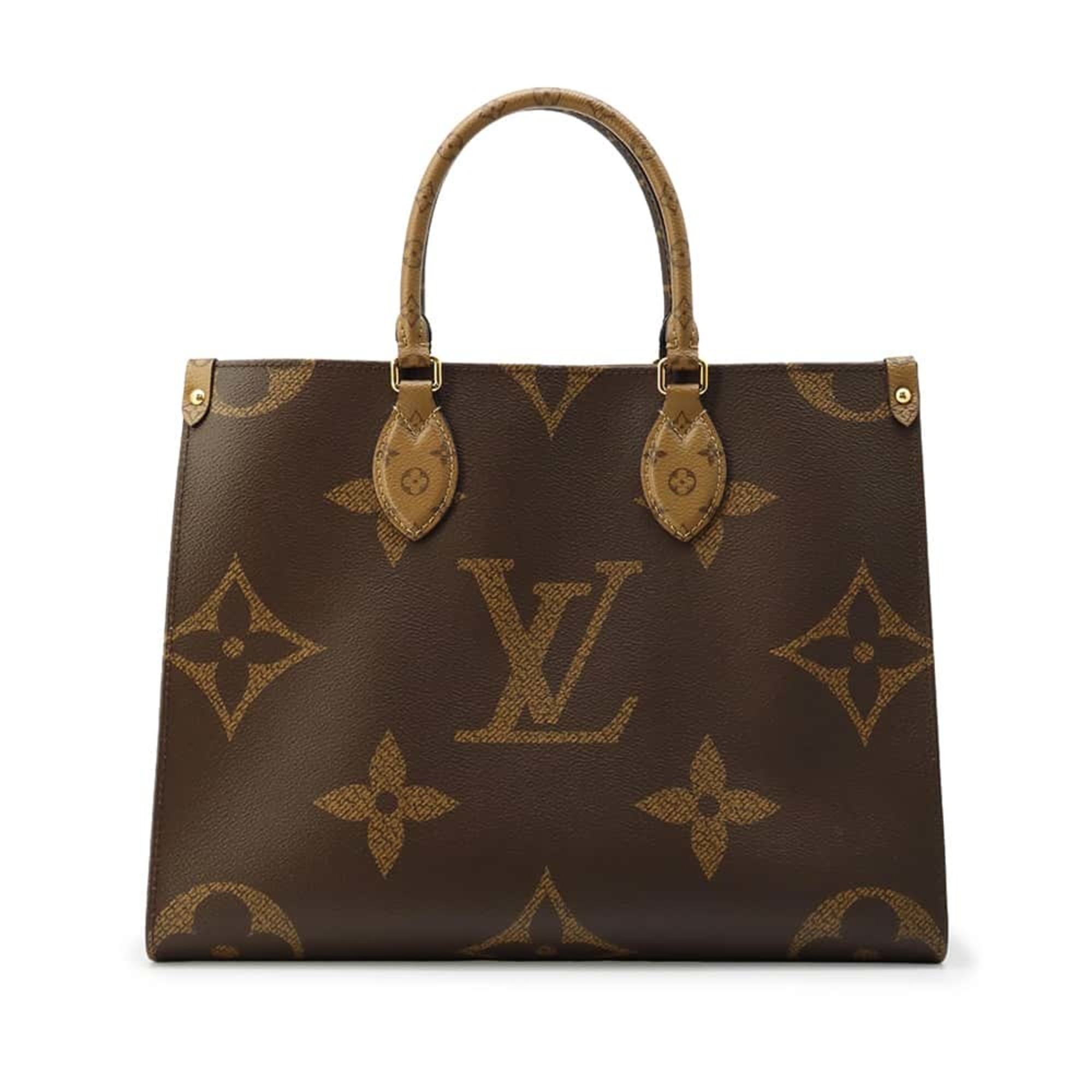 Louis Vuitton Tote Bag Monogram Reverse Giant On-the-Go MM M45321 2way