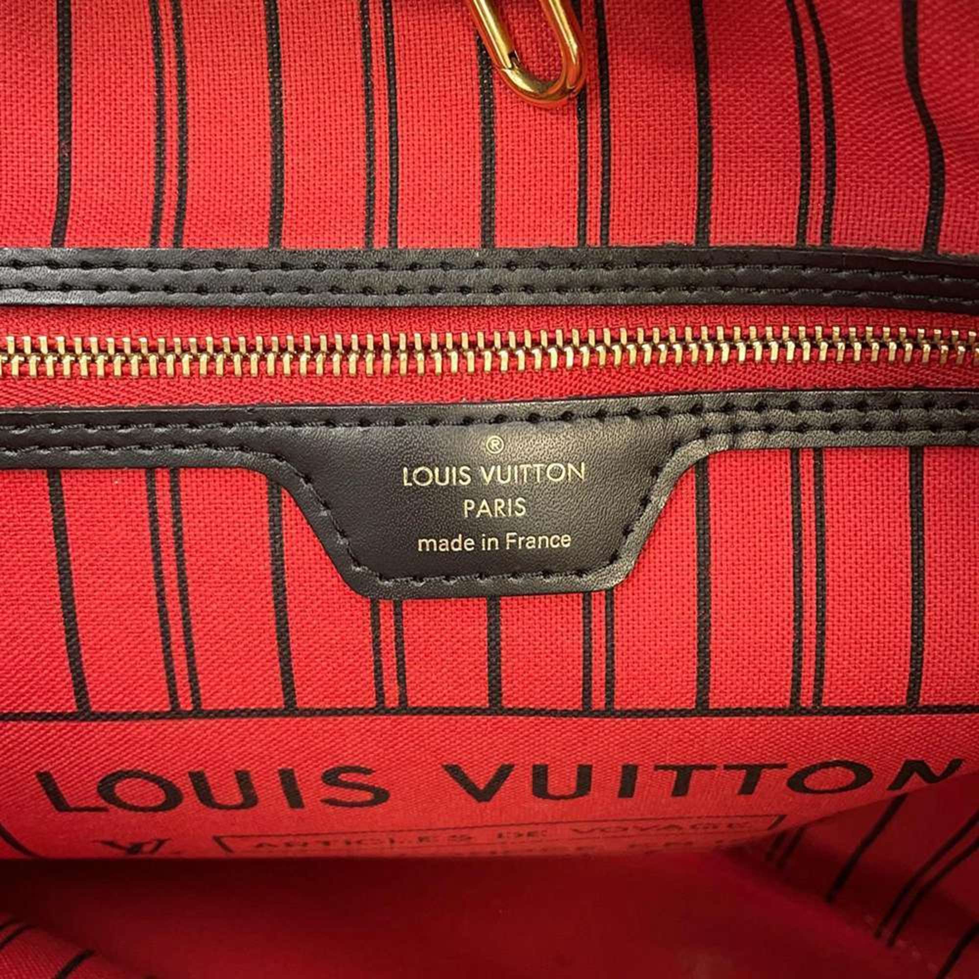 Louis Vuitton Tote Bag Monogram Sticker Neverfull MM M42844 LOUIS VUITTON