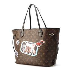 Louis Vuitton Tote Bag Monogram Sticker Neverfull MM M42844 LOUIS VUITTON