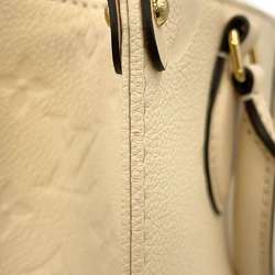 Louis Vuitton Handbag Monogram Empreinte On the Go PM M46569 LOUIS VUITTON Ivory 2-way Shoulder Bag