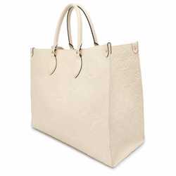 Louis Vuitton Tote Bag Monogram Empreinte On the Go GM M45081 LOUIS VUITTON Shoulder Ivory