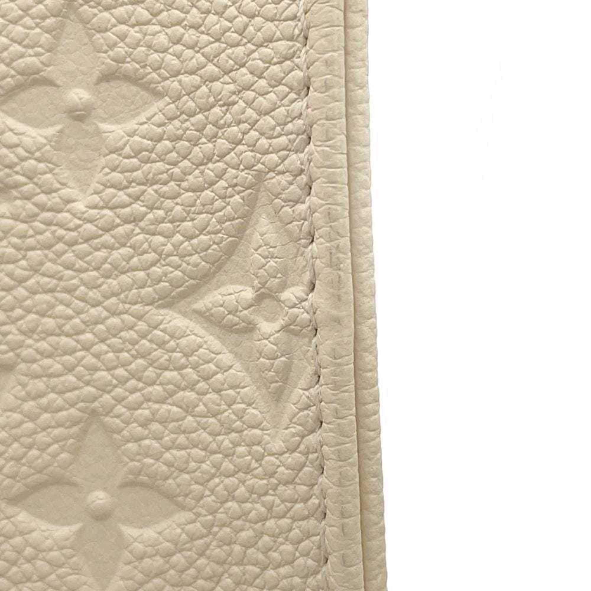 Louis Vuitton Tote Bag Monogram Empreinte On the Go GM M45081 LOUIS VUITTON Shoulder Ivory