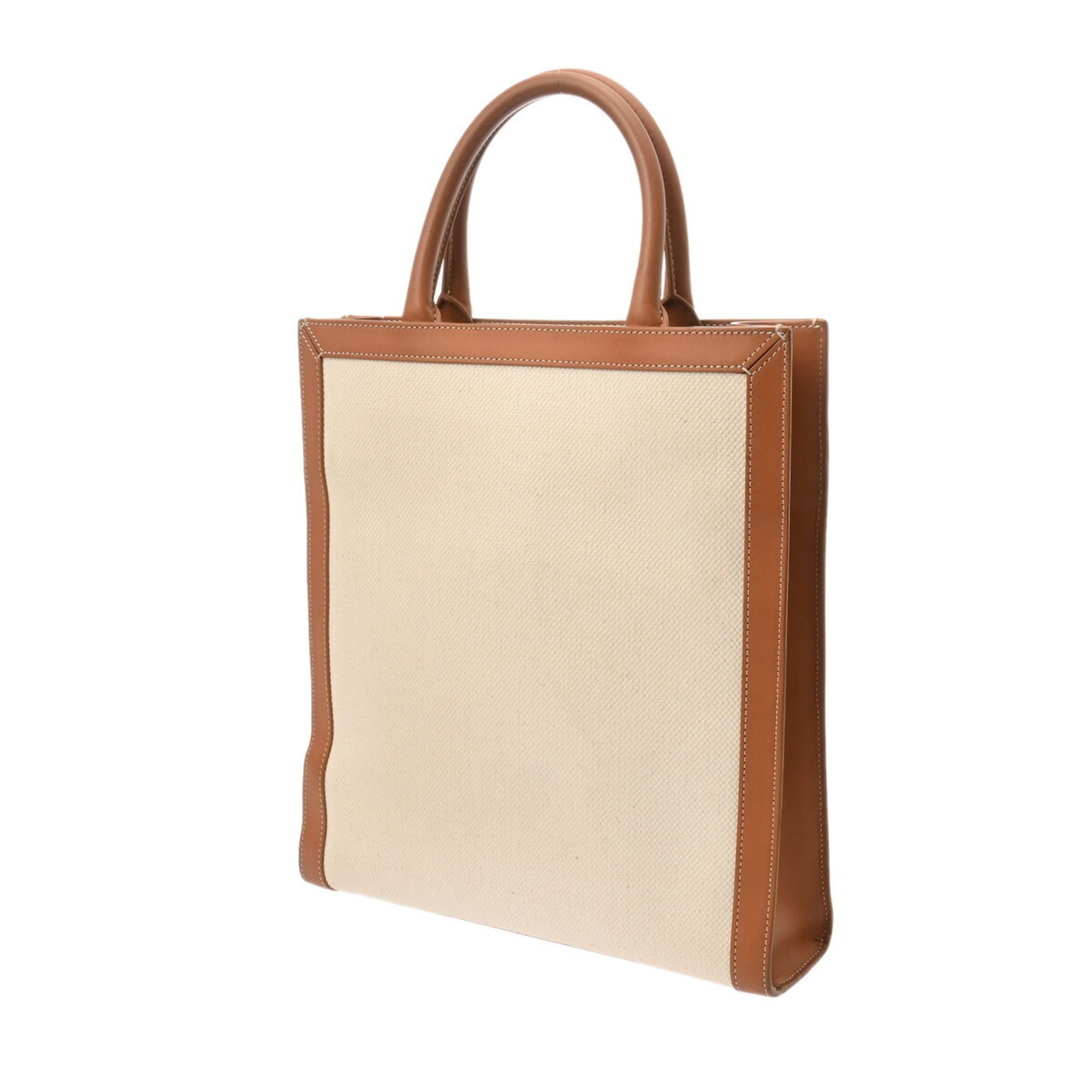 CELINE Small Vertical Cabas Natural/Tan 192082BNZ.02NT Women's Canvas Calf Bag