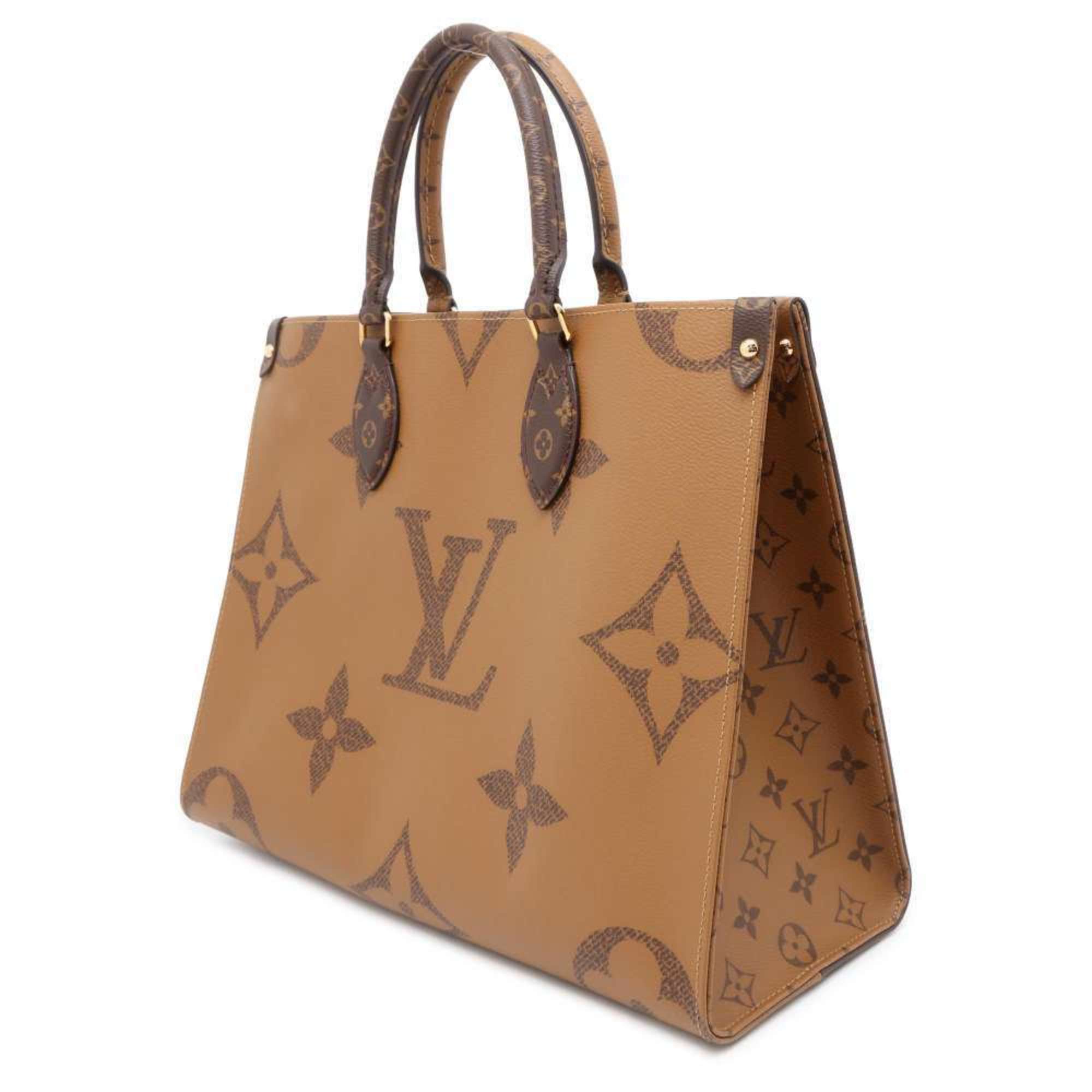 Louis Vuitton Tote Bag Monogram Reverse Giant On-the-Go MM M45321 LOUIS VUITTON Handbag