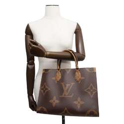 Louis Vuitton Tote Bag Monogram Reverse Giant On-the-Go MM M45321 LOUIS VUITTON Handbag