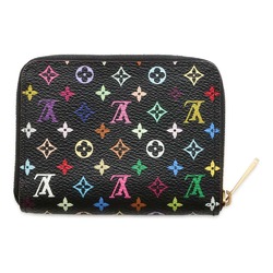 Louis Vuitton Wallet/Coin Case Monogram Multicolor Zippy Coin Purse M93740 Black