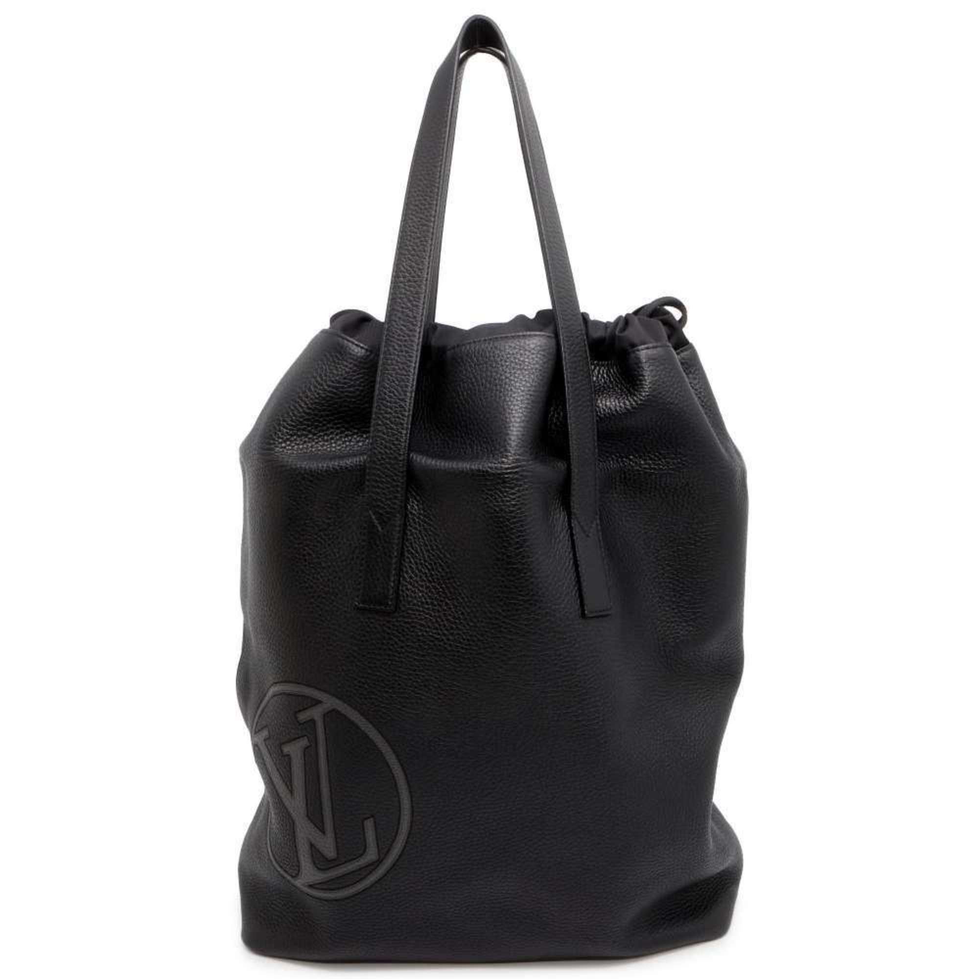 Louis Vuitton Tote Bag Taurillon Cabas Light M55000 LOUIS VUITTON Men's Black