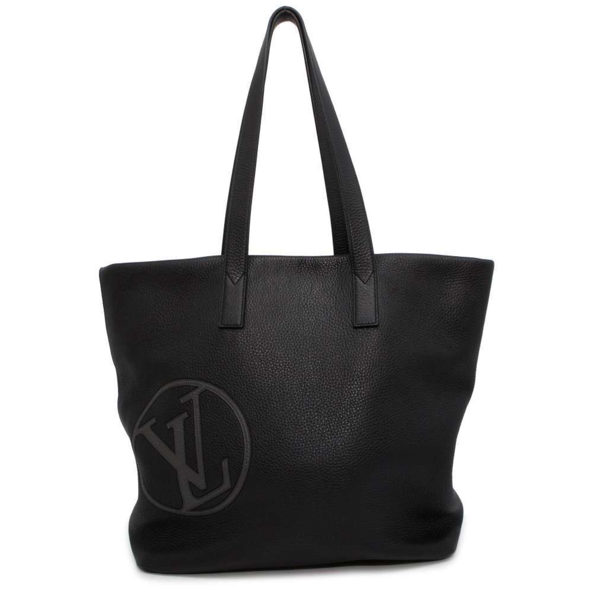 Louis Vuitton Tote Bag Taurillon Cabas Light M55000 LOUIS VUITTON Men's Black