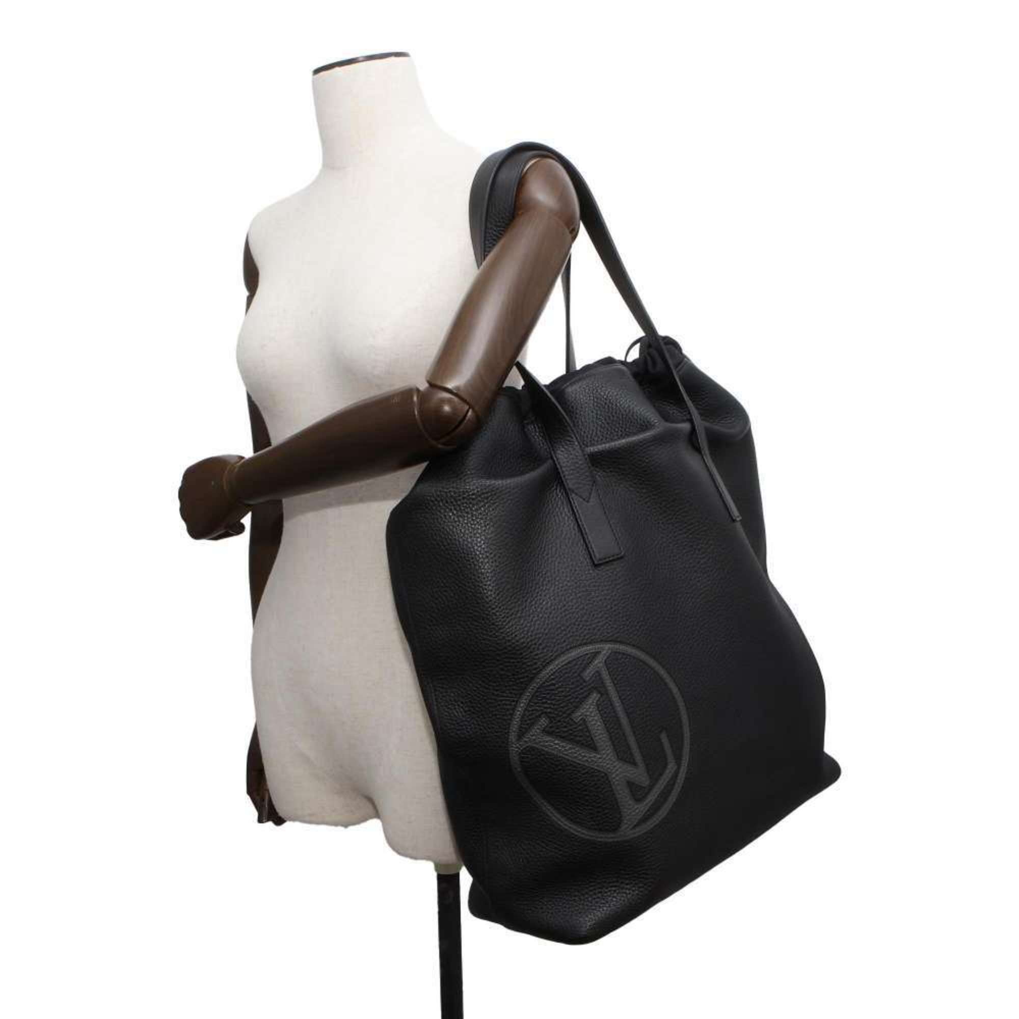 Louis Vuitton Tote Bag Taurillon Cabas Light M55000 LOUIS VUITTON Men's Black