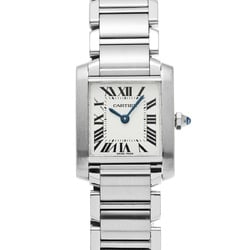 CARTIER Tank Francaise SM W51008Q3 Ladies' Watch Quartz