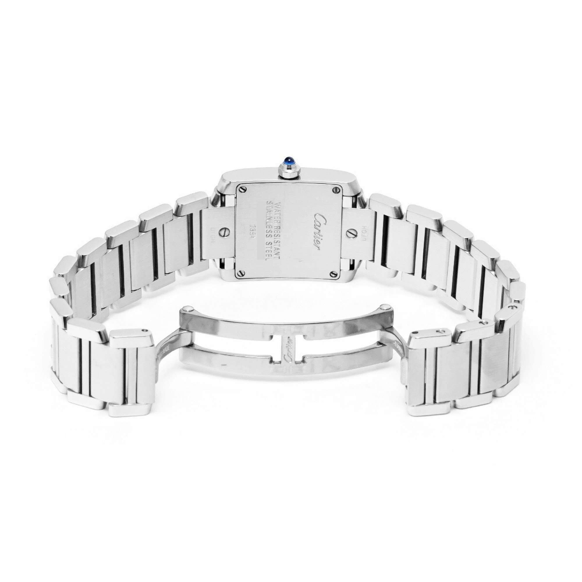 CARTIER Tank Francaise SM W51008Q3 Ladies' Watch Quartz