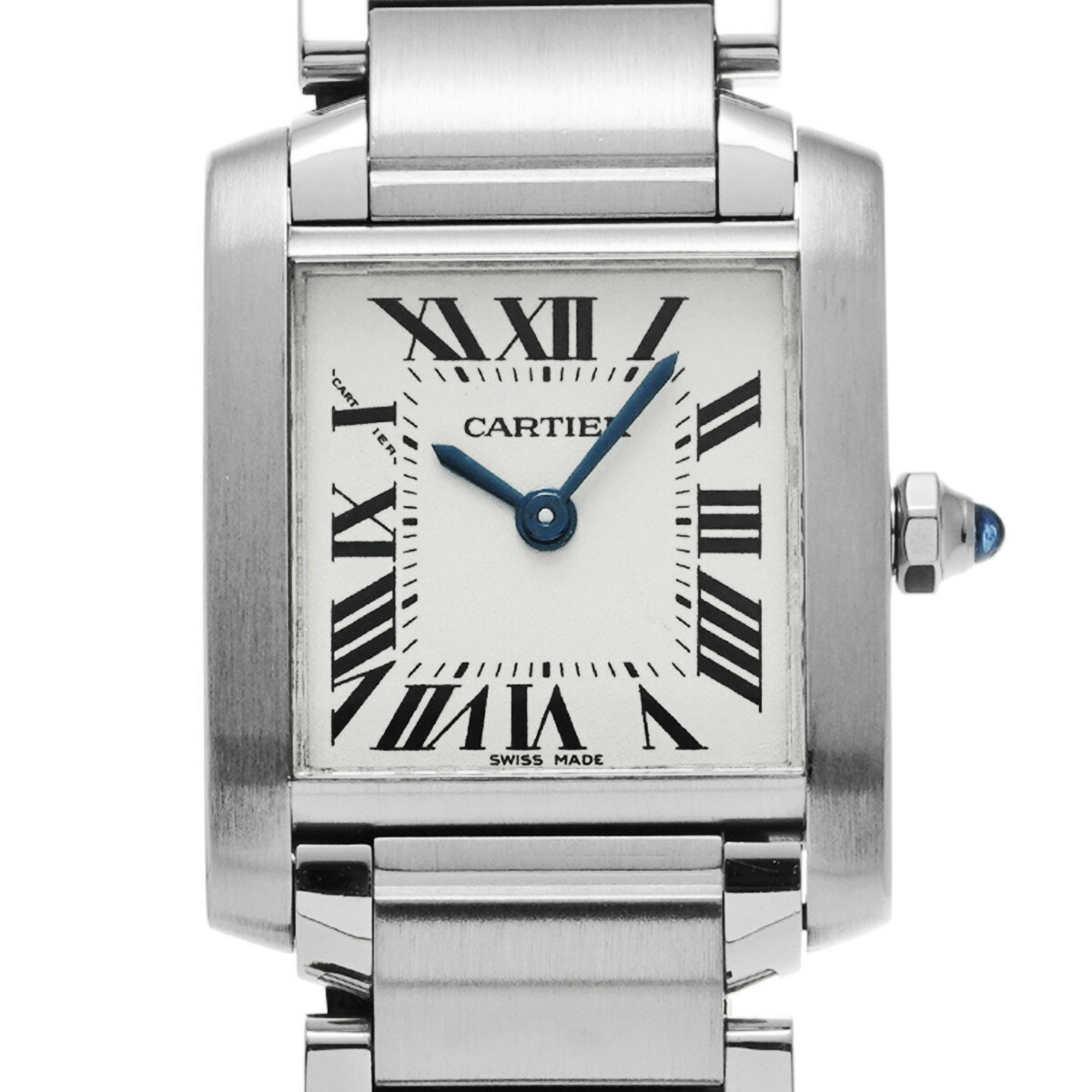 CARTIER Tank Francaise SM W51008Q3 Ladies' Watch Quartz